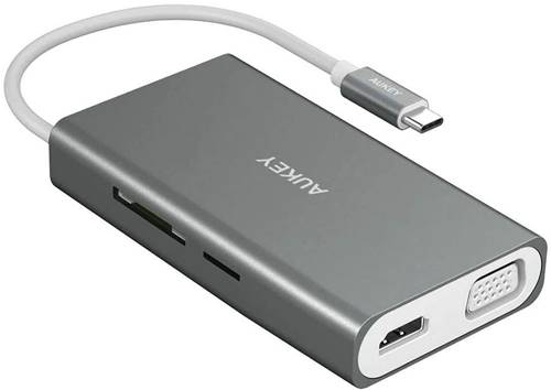 AUKEY USB-C Hub Ultra Slim USB C Adapter