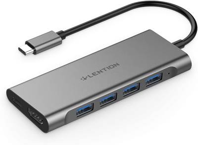 LENTION USB-C Multi-Port Hub