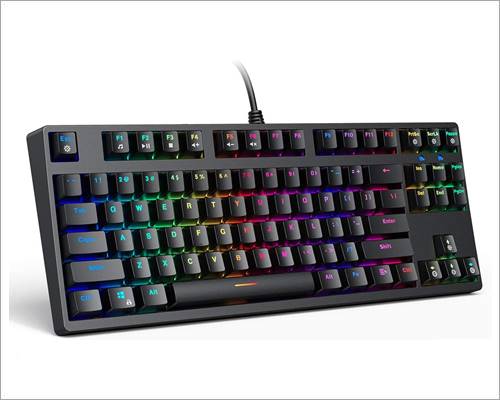 AUKEY RGB backlit keyboard
