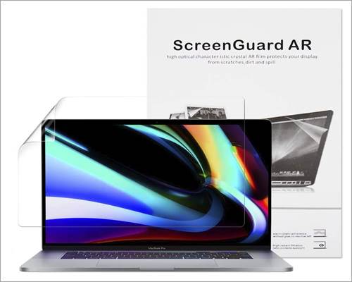 CQQDOQ Light Transmission Anti-Scratch Screen Protector for 16-inch Macbook Pro