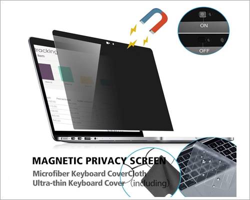 Zoegaa- Magnetic Screen Protector For 16-Inch Macbook Pro