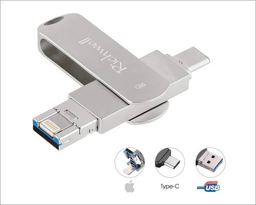 Richwell 128 GB Flash Drive for MacBook Air