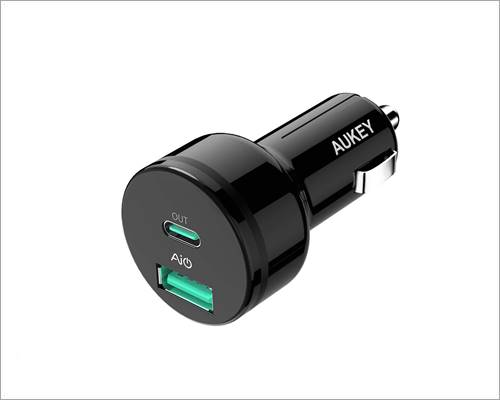 Anker 49.5W PowerDrive Speed Car Charger For MacBook