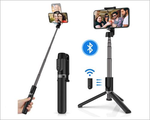 Yoozon Selfie Stick Tripod Bluetooth