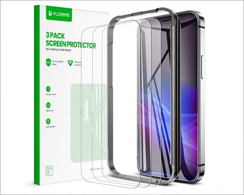 FLOVEME Compatible for iPhone 12 Pro Max Screen Protector