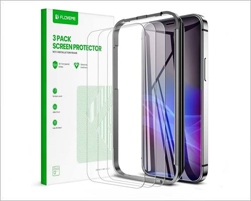 FLOVEME Compatible for iPhone 12 Pro Screen Protector