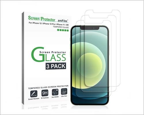 amFilm Glass Screen Protector for iphone 12