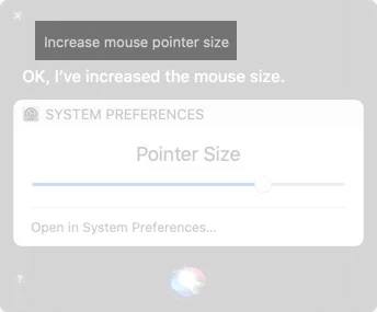 increase mouse pointer size on mac