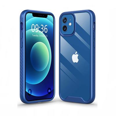 Matone Compatible with iPhone 12 Case Blue