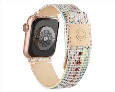 Adepoy Fabric Cloth Bands Compatible with Apple Watch