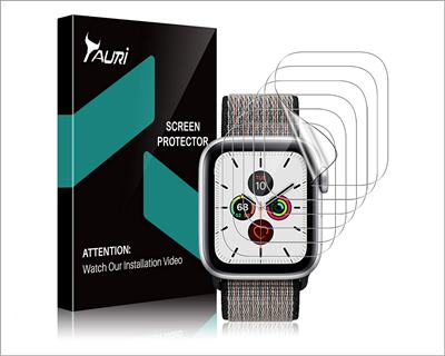 TAURI Screen Protector for Apple Watch SE Series 6