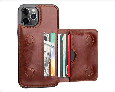 KIHUWEY iPhone 12 Pro Max Wallet Case