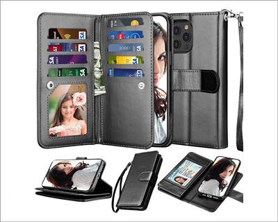 NJJEX’s Spacious Wallet Case for iPhone 12 and 12 Pro