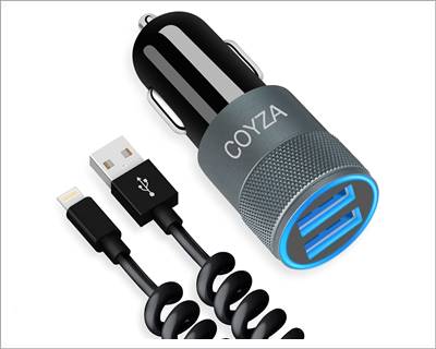 COYZA Fast Car Charger Adapter