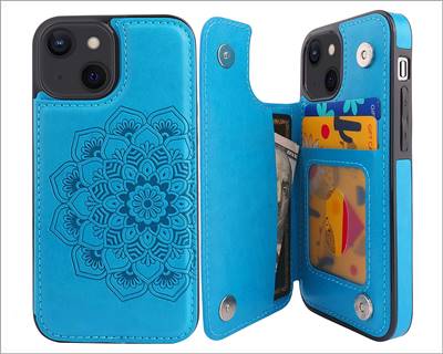 Compernee for iPhone 13 Mini Wallet Case